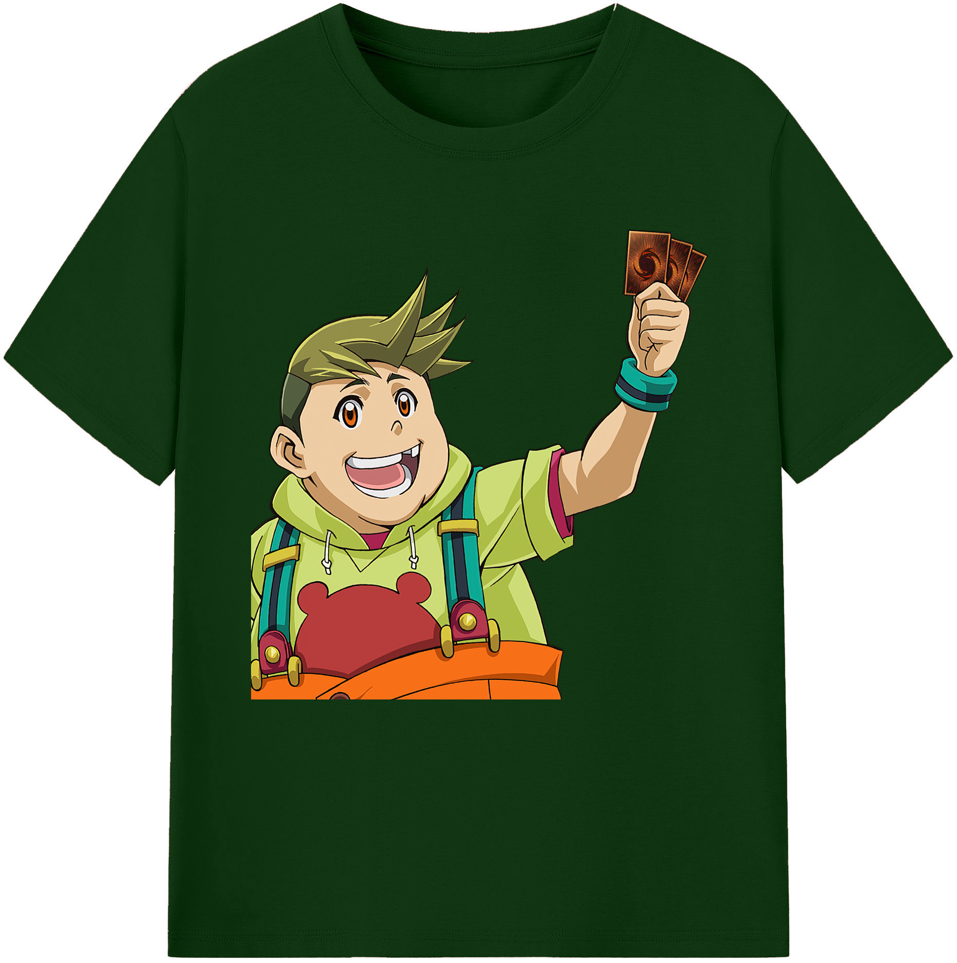 （画像用） 遊☆戯☆王 Yu-Gi-Oh! 綿100％半袖Tシャツ（フロントプリント）
